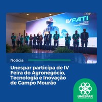 Unespar Participa De Iv Feira Do Agroneg Cio Tecnologia E Inova O De