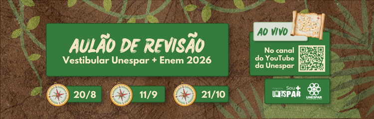 AULÃO ONLINE DE REVISÃO - VESTIBULAR UNESPAR/ENEM