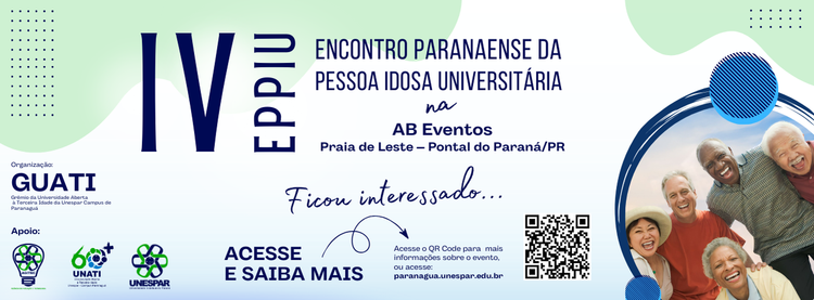 Guati da Unespar abre inscrições para o IV Encontro Paranaense da Pessoa Idosa Universitária