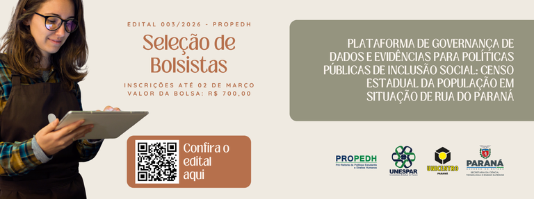 Censo Estadual da População em Situação de Rua do Paraná