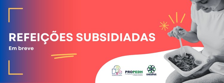 Refeições Subsidiadas 2025