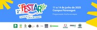 O Festival levará a arte e a cultura aos espaços públicos do município