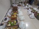 Alimentos serão destinados a mais de 100 famílias atendidas pelo Comitê