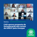 CAD aprova proposta de incorporação dos cursos da UNIUV pela UNESPAR