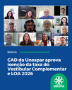 CAD da Unespar aprova isenção da taxa do Vestibular Complementar e LOA 2026