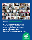 COU aprova pautas estratégicas para o planejamento institucional de 2026