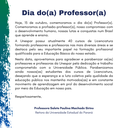 Dia do(a) Professor(a)