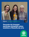 Docente da Unespar participa de simpósio sobre estética e filosofia da arte