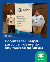 A participação da Universidade rendeu a apresentação de trabalhos no âmbito da inovação e tecnologia