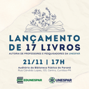 Editora da Unespar lança primeiros livros
