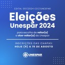 Eleições Unespar 2024: Estão abertas as inscrições para as chapas