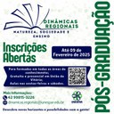  Especialização em Dinâmicas Regionais oferta 30 vagas gratuitas no Campus de União da Vitória da Unespar