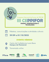 PPIFOR abre inscrições para o III Congresso Nacional de Ensino PPIFOR abre inscrições para o III Congresso Nacional de Ensino