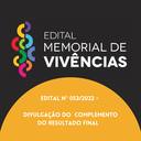 Prêmio Memorial de Vivências divulga complemento do resultado final