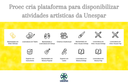 Proec cria plataforma para disponibilizar atividades artísticas da Unespar.png