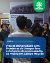 Projeto Universidade Sem Fronteiras da Unespar leva estudantes do ensino médio ao museu em Campo Mourão Projeto Universidade Sem Fronteiras da Unespar leva estudantes do ensino médio ao museu em Campo Mourão