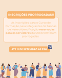 Nesta etapa podem se inscrever servidores da Unespar