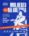 Sarau Virtual Mulheres na Cultura será dia 21 de março