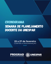 Semana de Planejamento Docente Inicia nesta segunda-feira