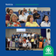 Vereadoras Cida Gonçalves e Professora Ivani assistem à solenidade (acima) e presentes posam para foto ao fim da solenidade