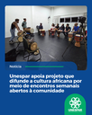 Unespar apoia projeto que difunde a cultura africana por meio de encontros semanais abertos à comunidade Unespar apoia projeto que difunde a cultura africana por meio de encontros semanais abertos à comunidade