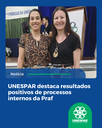 Unespar destaca resultados positivos de processos internos da Praf