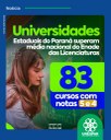 Unespar entre os destaques do Paraná no Enade das Licenciaturas