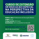 Unespar oferta 5 mil vagas para curso de Educação Inclusiva e oportunidade de tutoria para licenciados