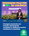 Unespar presente em evento nacional de combate à violência contra mulheres e meninas