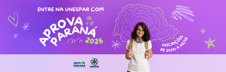 Unespar publica edital com normas do Aprova Paraná Universidades para ingresso em 2026