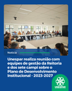 1.pngUnespar realiza reunião com equipes de gestão da Reitoria e dos sete Campi para acompanhamento das metas do Plano de Desenvolvimento Institucional - 2023-2027