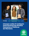 Unespar sedia IV Colóquio Internacional de Direitos Humanos e Políticas de Memória Unespar sedia IV Colóquio Internacional de Direitos Humanos e Políticas de Memória