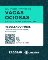 As matrículas acontecem até 13 de abril