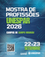 Mostra de Profissões 2026 acontece nos dias 22, 23 e 24 de setembro