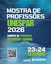 Mostra de Profissões 2026 acontece nos dias 22, 23 e 24 de setembro