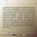 Mestrados convidam para conferência sobre Pesquisa Autobiográfica em Arte